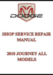 2010 JOURNEY ALL MODELS SHOP SERVICE REPAIR MANUAL - PDF