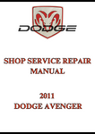 2011 DODGE AVENGER SHOP SERVICE REPAIR MANUAL - PDF