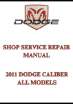 2011 DODGE CARAVAN ALL MODELS SHOP SERVICE REPAIR MANUAL - PDF