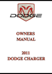 2011 DODGE CHARGER OWNERS MANUAL - PDF