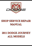 2011 DODGE JOURNEY ALL MODELS SHOP SERVICE REPAIR MANUAL - PDF