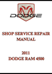 2011 DODGE RAM 4500 SHOP SERVICE REPAIR MANUAL - PDF
