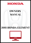 2011 HONDA ELEMENT OWNERS MANUAL - PDF
