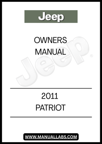 DISCOVER THE ESSENTIAL GUIDE FOR YOUR 2011 JEEP PATRIOT WITH THIS COMPREHENSIVE OWNER'S MANUAL. DESIGNED TO ENHANCE YOUR DRIVING EXPERIENCE, THIS MANUAL PROVIDES DETAILED INFORMATION ON VEHICLE FEATURES, MAINTENANCE SCHEDULES, AND TROUBLESHOOTING TIPS, ENSURING YOU GET THE MOST OUT OF YOUR JEEP.