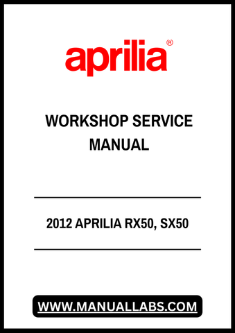 Unlock the full potential of your 2012 Aprilia RX50 and SX50 with our comprehensive Workshop Service Manual in PDF format. This essential guide is designed for both novice and experienced mechanics, providing detailed instructions and diagrams to ensure your motorcycle runs smoothly and efficiently.