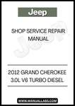 UNLOCK THE FULL POTENTIAL OF YOUR 2012 JEEP GRAND CHEROKEE WITH OUR COMPREHENSIVE 3.0L V6 TURBO DIESEL SHOP SERVICE REPAIR MANUAL. THIS ESSENTIAL GUIDE IS DESIGNED FOR BOTH SEASONED MECHANICS AND DIY ENTHUSIASTS, PROVIDING DETAILED INSTRUCTIONS AND INSIGHTS TO KEEP YOUR VEHICLE RUNNING SMOOTHLY.