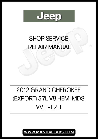 DISCOVER THE ULTIMATE RESOURCE FOR MAINTAINING YOUR 2012 JEEP GRAND CHEROKEE WITH THE EZH SHOP SERVICE REPAIR MANUAL. THIS COMPREHENSIVE GUIDE IS SPECIFICALLY DESIGNED FOR THE 5.7L V8 HEMI MDS VVT MODEL, ENSURING YOU HAVE ALL THE INFORMATION YOU NEED TO KEEP YOUR VEHICLE RUNNING SMOOTHLY.