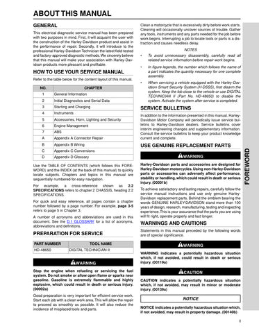 Unlock the full potential of your 2013 Harley-Davidson Softail with our comprehensive Electrical Diagnostic Manual PDF. This essential guide provides detailed troubleshooting steps, wiring diagrams, and diagnostic procedures tailored specifically for your model, ensuring you can efficiently identify and resolve electrical issues. Whether you're a seasoned mechanic or a DIY enthusiast, this manual empowers you to maintain your bike's performance and reliability, saving you time and money on repairs. Download