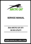 Unlock the full potential of your 2014 Arctic Cat ATV 90 DVX with our comprehensive Utility Service Manual in PDF format. This essential guide is designed to provide you with detailed information on maintenance, troubleshooting, and repair, ensuring your ATV runs smoothly and efficiently.