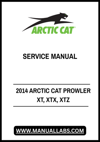 Unlock the full potential of your 2014 Arctic Cat Prowler XT, XTX, and XTZ with our comprehensive service manual in PDF format. This essential guide is designed to provide you with detailed instructions and insights, ensuring that you can maintain and repair your vehicle with confidence.
