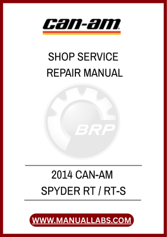 DON'T LET MINOR ISSUES TURN INTO MAJOR HEADACHES. INVEST IN THE 2014 CAN-AM SPYDER RT / RT-S SHOP SERVICE REPAIR MANUAL TODAY AND KEEP YOUR RIDE IN PEAK CONDITION. 