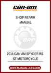 DON'T LET MECHANICAL CHALLENGES HOLD YOU BACK. EQUIP YOURSELF WITH THE KNOWLEDGE AND EXPERTISE NEEDED TO KEEP YOUR CAN-AM SPYDER RUNNING SMOOTHLY. DOWNLOAD