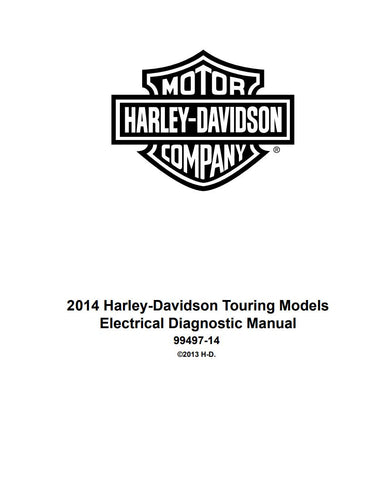 Unlock the full potential of your 2014 Harley-Davidson Touring model with the comprehensive Electrical Diagnostic Manual (Part No. 99497-14). This essential PDF file provides detailed troubleshooting guides, wiring diagrams, and step-by-step instructions to help you diagnose and resolve electrical issues with confidence. Whether you're a seasoned mechanic or a DIY enthusiast, this manual is your go-to resource for maintaining the performance and reliability of your motorcycle. Don't let electrical problems