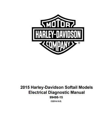 Unlock the full potential of your 2015 Harley-Davidson Softail with the comprehensive Electrical Diagnostic Manual (Part Number 99498-15). This PDF file is an essential resource for both seasoned mechanics and DIY enthusiasts, providing detailed troubleshooting guides, wiring diagrams, and step-by-step diagnostic procedures. Ensure your motorcycle runs smoothly and efficiently by diagnosing electrical issues with confidence. Invest in this manual today and keep your ride in peak condition for years to come.