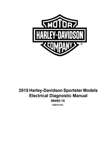 Unlock the full potential of your 2015 Harley-Davidson Sportster with the comprehensive Electrical Diagnostic Manual (Part No. 99495-15) in PDF format. This essential guide provides detailed troubleshooting procedures, wiring diagrams, and diagnostic tips to help you efficiently identify and resolve electrical issues. Whether you're a seasoned mechanic or a DIY enthusiast, this manual is your go-to resource for maintaining your bike's electrical system, ensuring optimal performance and reliability on every 
