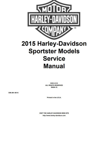 Unlock the full potential of your 2015 Harley-Davidson Sportster lineup with the comprehensive Service Manual 99484-15. This PDF file covers essential models including the Iron 883, Forty-Eight, SuperLow, Seventy-Two, 1200 Custom, and SuperLow 1200T, providing you with detailed maintenance and repair instructions. Whether you're a seasoned mechanic or a DIY enthusiast, this manual is your go-to resource for keeping your bike in peak condition, ensuring safety and performance on every ride. Don't miss out on