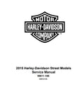 Unlock the full potential of your 2015 Harley-Davidson with the comprehensive Service Manual (99611-15B) for the Street 500, Street 750, Street Bob, and Street Glide models. This PDF file is your ultimate guide to maintenance and repair, featuring detailed diagrams, step-by-step instructions, and essential troubleshooting tips. Whether you're a seasoned mechanic or a DIY enthusiast, this manual ensures you have the knowledge and confidence to keep your ride in peak condition. Don't miss out on the