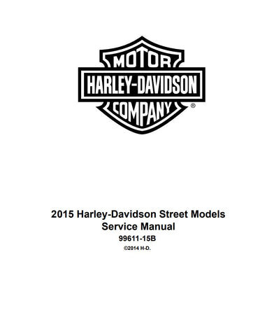 Unlock the full potential of your 2015 Harley-Davidson with the comprehensive Service Manual (99611-15B) for the Street 500, Street 750, Street Bob, and Street Glide models. This PDF file is your ultimate guide to maintenance and repair, featuring detailed diagrams, step-by-step instructions, and essential troubleshooting tips. Whether you're a seasoned mechanic or a DIY enthusiast, this manual ensures you have the knowledge and confidence to keep your ride in peak condition. Don't miss out on the
