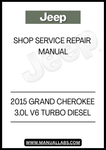 DISCOVER THE ULTIMATE RESOURCE FOR MAINTAINING YOUR 2015 JEEP GRAND CHEROKEE WITH THE COMPREHENSIVE 3.0L V6 TURBO DIESEL SHOP SERVICE REPAIR MANUAL. THIS MANUAL IS METICULOUSLY DESIGNED TO PROVIDE YOU WITH DETAILED INSTRUCTIONS, DIAGRAMS, AND SPECIFICATIONS, ENSURING THAT YOU HAVE EVERYTHING YOU NEED TO PERFORM REPAIRS AND MAINTENANCE WITH CONFIDENCE