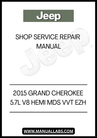 DISCOVER THE ULTIMATE RESOURCE FOR MAINTAINING YOUR 2015 JEEP GRAND CHEROKEE WITH THE 5.7L V8 HEMI MDS VVT - EZH SHOP SERVICE REPAIR MANUAL. THIS COMPREHENSIVE GUIDE IS DESIGNED TO EMPOWER YOU WITH THE KNOWLEDGE AND TOOLS NEEDED TO PERFORM REPAIRS AND MAINTENANCE WITH CONFIDENCE.&nbsp;