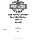 Unlock the full potential of your 2016 Harley-Davidson Sportster with the comprehensive Service Manual (99484-16) in PDF format. This essential guide covers the Roadster, 883 SuperLow, Iron 883, Forty-Eight, Seventy-Two, and SuperLow 1200T models, providing you with detailed maintenance instructions, troubleshooting tips, and specifications to keep your bike running smoothly. Whether you're a seasoned mechanic or a DIY enthusiast, this manual is your go-to resource for ensuring your Harley stays in peak