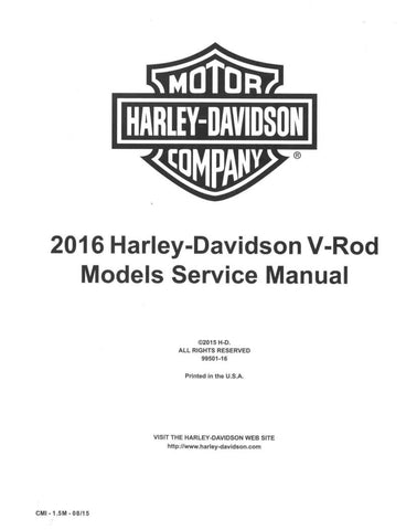 Unlock the full potential of your 2016 Harley-Davidson V-Rod, Night Rod Special, and V-Rod Muscle with the comprehensive Service Manual 99501-16 in PDF format. This essential guide provides detailed maintenance instructions, troubleshooting tips, and step-by-step repair procedures, ensuring your motorcycle runs smoothly and efficiently. Whether you're a seasoned mechanic or a DIY enthusiast, this manual is designed to empower you with the knowledge to keep your ride in top condition. Don't miss out on the