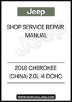UNLOCK THE FULL POTENTIAL OF YOUR 2016 JEEP CHEROKEE WITH OUR COMPREHENSIVE SHOP SERVICE REPAIR MANUAL. DESIGNED SPECIFICALLY FOR THE CHINA MODEL, THIS MANUAL PROVIDES DETAILED INSTRUCTIONS AND INSIGHTS TO HELP YOU TACKLE ANY REPAIR OR MAINTENANCE TASK WITH CONFIDENCE. FROM ENGINE DIAGNOSTICS TO ELECTRICAL SYSTEMS, EVERY ASPECT OF YOUR VEHICLE IS COVERED.
