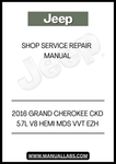 DISCOVER THE ULTIMATE RESOURCE FOR MAINTAINING YOUR 2016 JEEP GRAND CHEROKEE WITH THE CKD 5.7L V8 HEMI MDS VVT EZH SHOP SERVICE REPAIR MANUAL. THIS COMPREHENSIVE GUIDE IS DESIGNED SPECIFICALLY FOR DIY ENTHUSIASTS AND PROFESSIONAL MECHANICS ALIKE, PROVIDING DETAILED INSTRUCTIONS AND INSIGHTS TO KEEP YOUR VEHICLE RUNNING SMOOTHLY.