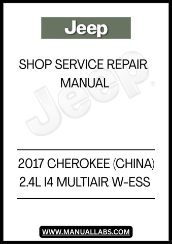 UNLOCK THE FULL POTENTIAL OF YOUR 2017 JEEP CHEROKEE WITH OUR COMPREHENSIVE SHOP SERVICE REPAIR MANUAL. DESIGNED SPECIFICALLY FOR THE 2.4L I4 MULTIAIR W-ESS MODEL, THIS MANUAL IS AN ESSENTIAL RESOURCE FOR BOTH DIY ENTHUSIASTS AND PROFESSIONAL MECHANICS. IT PROVIDES DETAILED INSTRUCTIONS, DIAGRAMS, AND TROUBLESHOOTING TIPS TO ENSURE YOU CAN TACKLE ANY REPAIR OR MAINTENANCE TASK WITH CONFIDENCE.