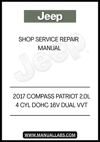 DISCOVER THE ULTIMATE RESOURCE FOR MAINTAINING YOUR 2017 JEEP COMPASS PATRIOT WITH OUR COMPREHENSIVE 2.0L 4 CYLINDER DOHC 16V DUAL VVT SHOP SERVICE REPAIR MANUAL. THIS MANUAL IS METICULOUSLY DESIGNED TO PROVIDE YOU WITH DETAILED INSTRUCTIONS AND INSIGHTS, ENSURING THAT YOU CAN TACKLE ANY REPAIR OR MAINTENANCE TASK WITH CONFIDENCE.