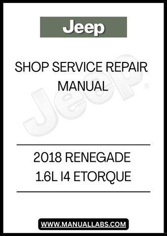 DISCOVER THE ULTIMATE RESOURCE FOR MAINTAINING YOUR 2018 JEEP RENEGADE WITH THE COMPREHENSIVE 1.6L I4 ETORQUE SHOP SERVICE REPAIR MANUAL. THIS ESSENTIAL GUIDE IS DESIGNED FOR BOTH DIY ENTHUSIASTS AND PROFESSIONAL MECHANICS, PROVIDING DETAILED INSTRUCTIONS AND INSIGHTS TO KEEP YOUR VEHICLE RUNNING SMOOTHLY.