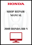 2019 HONDA HR-V SHOP REPAIR MANUAL - PDF