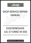 DISCOVER THE ULTIMATE RESOURCE FOR MAINTAINING YOUR 2019 JEEP RENEGADE WITH OUR COMPREHENSIVE 1.0L I3 TURBO W-ESS SHOP SERVICE REPAIR MANUAL IN PDF FORMAT. THIS MANUAL IS METICULOUSLY DESIGNED TO PROVIDE YOU WITH DETAILED INSTRUCTIONS, DIAGRAMS, AND SPECIFICATIONS, ENSURING YOU HAVE EVERYTHING YOU NEED TO KEEP YOUR VEHICLE RUNNING SMOOTHLY.