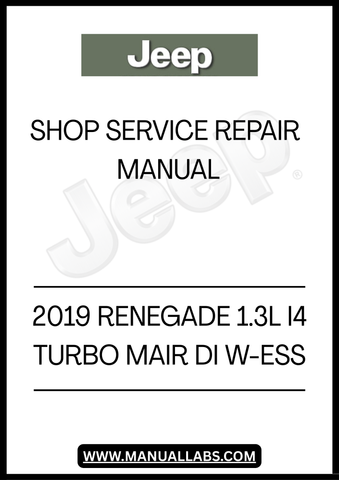 UNLOCK THE FULL POTENTIAL OF YOUR 2019 JEEP RENEGADE WITH OUR COMPREHENSIVE 1.3L I4 TURBO MAIR DI W-ESS SHOP SERVICE REPAIR MANUAL IN PDF FORMAT. THIS ESSENTIAL GUIDE IS DESIGNED FOR BOTH DIY ENTHUSIASTS AND PROFESSIONAL MECHANICS, PROVIDING DETAILED INSTRUCTIONS AND INSIGHTS TO KEEP YOUR VEHICLE RUNNING SMOOTHLY.