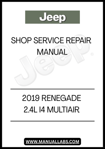 UNLOCK THE FULL POTENTIAL OF YOUR 2019 JEEP RENEGADE WITH OUR COMPREHENSIVE 2.4L I4 MULTIAIR SHOP SERVICE REPAIR MANUAL IN PDF FORMAT. THIS ESSENTIAL GUIDE IS DESIGNED FOR BOTH DIY ENTHUSIASTS AND PROFESSIONAL MECHANICS, PROVIDING DETAILED INSTRUCTIONS AND INSIGHTS TO KEEP YOUR VEHICLE RUNNING SMOOTHLY.