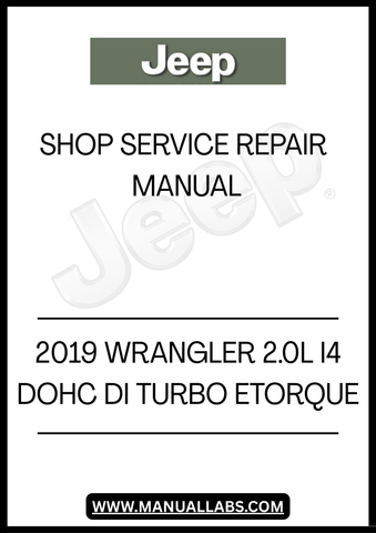 UNLOCK THE FULL POTENTIAL OF YOUR 2019 JEEP WRANGLER WITH OUR COMPREHENSIVE 2.0L I4 DOHC DI TURBO ETORQUE SHOP SERVICE REPAIR MANUAL IN PDF FORMAT. THIS ESSENTIAL GUIDE IS DESIGNED FOR BOTH DIY ENTHUSIASTS AND PROFESSIONAL MECHANICS, PROVIDING DETAILED INSTRUCTIONS AND INSIGHTS TO KEEP YOUR VEHICLE RUNNING SMOOTHLY.