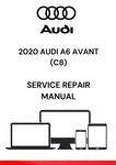 The 2020 Audi A6 Avant (C8) Service Repair Manual is a comprehensive guide provided by Audi to help mechanics and technicians diagnose and repair problems with the 2020 Audi A6 Avant (C8) model.
