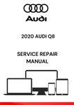 The 2020 Audi Q8 Service Repair Manual is a comprehensive guide provided by Audi to help mechanics and technicians diagnose and repair problems with the 2020 Audi Q8 model.
