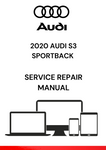 
The 2020 Audi S3 Sportback Service Repair Manual is a comprehensive guide provided by Audi to help mechanics and technicians diagnose and repair problems with the 2020 Audi S3 Sportback model.