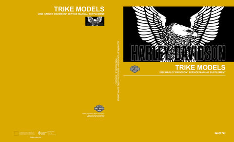 Unlock the full potential of your 2020 Harley-Davidson Trike with the comprehensive Service Manual (94000742) for models FLHTCUTG, FLHTCUTGSE, and FLRT. This PDF file is an essential resource for any owner, providing detailed maintenance procedures, troubleshooting tips, and specifications to keep your ride in peak condition. Whether you're a seasoned mechanic or a DIY enthusiast, this manual empowers you to perform repairs and upgrades with confidence, ensuring your trike remains a reliable companion on