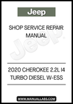 UNLOCK THE FULL POTENTIAL OF YOUR 2020 JEEP CHEROKEE WITH OUR COMPREHENSIVE SERVICE REPAIR MANUAL. THIS PDF GUIDE IS SPECIFICALLY DESIGNED FOR THE 2.0L I4 DOHC DI TURBO W-ESS MODEL, PROVIDING YOU WITH DETAILED INSTRUCTIONS AND INSIGHTS TO KEEP YOUR VEHICLE RUNNING SMOOTHLY.