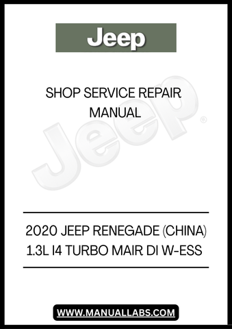 UNLOCK THE FULL POTENTIAL OF YOUR 2020 JEEP RENEGADE WITH OUR COMPREHENSIVE SERVICE REPAIR MANUAL. THIS PDF GUIDE IS SPECIFICALLY DESIGNED FOR THE 1.3L I4 TURBO MAIR DI W-ESS MODEL, PROVIDING YOU WITH DETAILED INSTRUCTIONS AND INSIGHTS TO KEEP YOUR VEHICLE RUNNING SMOOTHLY