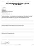 Unlock the full potential of your 2021 Harley-Davidson FLHXSE with the comprehensive Service Manual (Part Number: 94000861) in PDF format. This essential guide provides detailed instructions, diagrams, and troubleshooting tips to ensure your motorcycle runs smoothly and efficiently. Whether you're a seasoned mechanic or a passionate DIY enthusiast, this manual equips you with the knowledge to perform maintenance, repairs, and upgrades with confidence. Don't miss out on the opportunity to enhance your riding