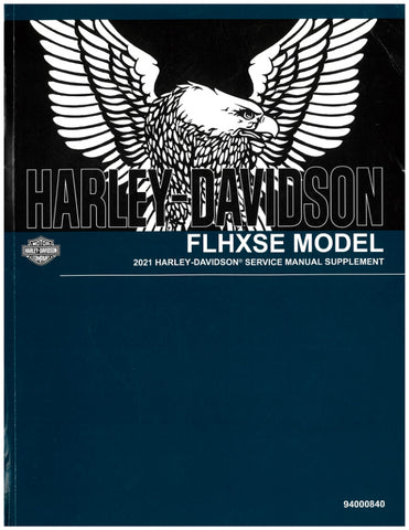 Unlock the full potential of your 2021 Harley-Davidson FLHXSE with the comprehensive Supplement Service Manual (94000840) in PDF format. This essential guide provides detailed instructions, diagrams, and troubleshooting tips to ensure your motorcycle runs smoothly and efficiently. Whether you're a seasoned mechanic or a passionate DIY enthusiast, this manual equips you with the knowledge to perform maintenance and repairs with confidence. Don't miss out on the opportunity to enhance your riding experience