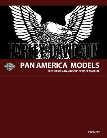 Unlock the full potential of your 2021 Harley-Davidson Pan America with the comprehensive Service Manual (Part No. 94000784) in PDF format. This essential guide provides detailed instructions, diagrams, and troubleshooting tips to ensure your motorcycle runs smoothly and efficiently. Whether you're a seasoned mechanic or a DIY enthusiast, this manual equips you with the knowledge to perform maintenance and repairs with confidence, keeping your ride in peak condition. Don't miss out on the opportunity to