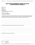 Unlock the full potential of your 2022 Harley-Davidson Sportster XL with the comprehensive Parts Catalog Manual (94000970) in PDF format. This essential resource provides detailed diagrams, part numbers, and specifications, making it easier than ever to find the right components for your bike. Whether you're a seasoned mechanic or a DIY enthusiast, this manual ensures you have all the information you need to maintain and customize your ride with confidence. Don't miss out on the opportunity to enhance your