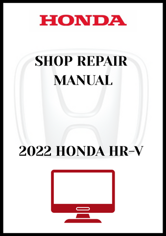 2022 HONDA HR-V SHOP REPAIR MANUAL - PDF