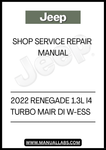DOWNLOAD INFORMATION : YOU WILL RECIVE DOWNLOAD LINK TO YOUR EMAIL AFTER PURCHASE.UNLOCK THE FULL POTENTIAL OF YOUR 2022 JEEP RENEGADE WITH OUR COMPREHENSIVE 1.3L I4 TURBO MAIR DI W-ESS SHOP SERVICE REPAIR MANUAL IN PDF FORMAT. THIS ESSENTIAL GUIDE IS DESIGNED FOR BOTH DIY ENTHUSIASTS AND PROFESSIONAL MECHANICS, PROVIDING DETAILED INSTRUCTIONS AND INSIGHTS TO KEEP YOUR VEHICLE RUNNING SMOOTHLY.