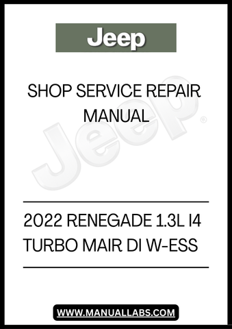 DOWNLOAD INFORMATION : YOU WILL RECIVE DOWNLOAD LINK TO YOUR EMAIL AFTER PURCHASE.UNLOCK THE FULL POTENTIAL OF YOUR 2022 JEEP RENEGADE WITH OUR COMPREHENSIVE 1.3L I4 TURBO MAIR DI W-ESS SHOP SERVICE REPAIR MANUAL IN PDF FORMAT. THIS ESSENTIAL GUIDE IS DESIGNED FOR BOTH DIY ENTHUSIASTS AND PROFESSIONAL MECHANICS, PROVIDING DETAILED INSTRUCTIONS AND INSIGHTS TO KEEP YOUR VEHICLE RUNNING SMOOTHLY.