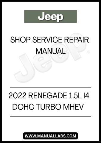 DISCOVER THE ULTIMATE RESOURCE FOR MAINTAINING YOUR 2022 JEEP RENEGADE WITH OUR COMPREHENSIVE 1.5L I4 DOHC TURBO MHEV SHOP SERVICE REPAIR MANUAL IN PDF FORMAT. THIS MANUAL IS METICULOUSLY DESIGNED TO PROVIDE YOU WITH DETAILED INSTRUCTIONS, DIAGRAMS, AND SPECIFICATIONS, ENSURING YOU HAVE EVERYTHING YOU NEED TO KEEP YOUR VEHICLE RUNNING SMOOTHLY.